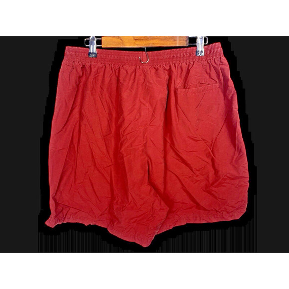 Nike Shorts Size XL Challenge Court Mens Andre Agassi Vintage 90s Nylon Red - Picture 3 of 7